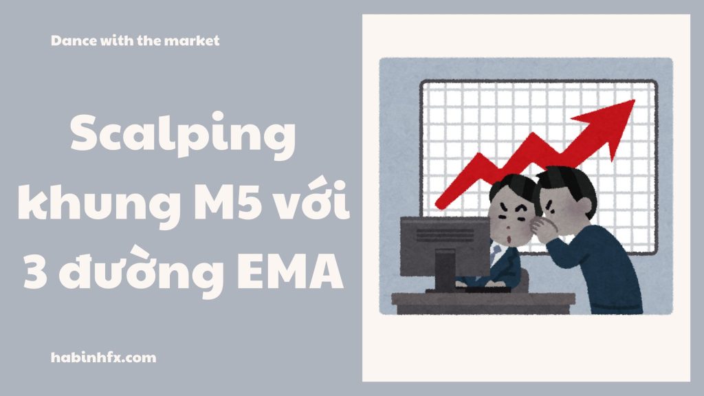 Scalping khung M5 với 3 đường EMA