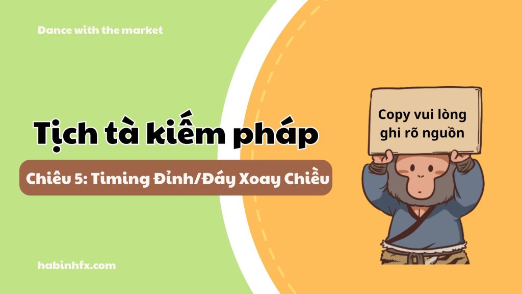 ⚔️ Tịch Tà Kiếm Pháp Chiêu Thứ 5: Timing Đỉnh/Đáy Xoay Chiều Bằng Hai Phép Tính Lũy Thừa ⚔️