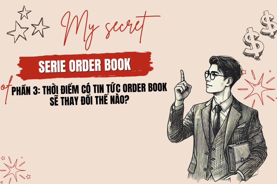 Phần 3: Thời điểm có tin tức Order Book sẽ thay đổi thế nào? 2 Phần 3: Thời điểm có tin tức Order Book sẽ thay đổi thế nào?