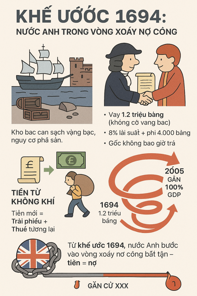 📢Vì sao phải nói đến Trái phiếu khi phân tích Tiền tệ? (Phần 1) 5 Nước Anh và vòng xoáy nợ công