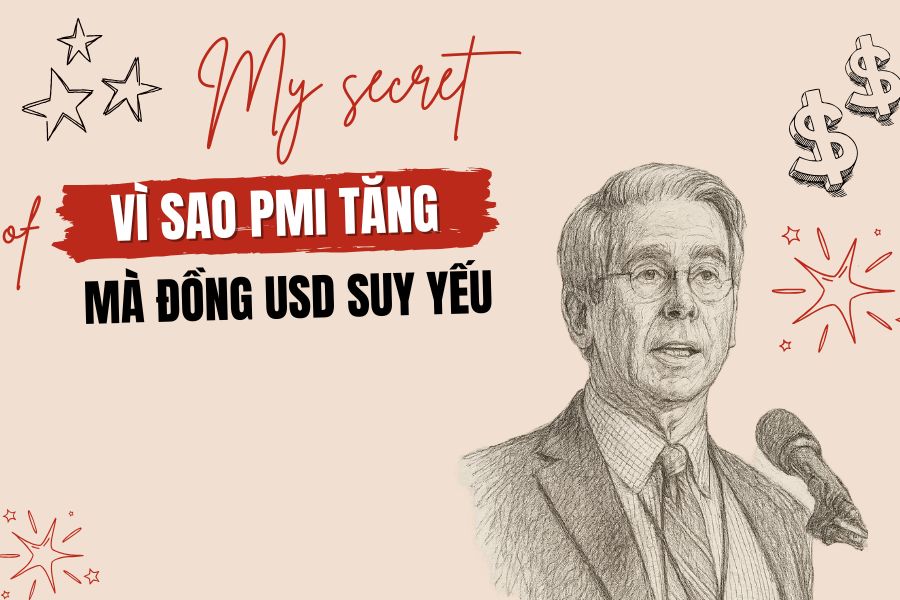 Vì sao PMI tăng mà đồng USD suy yếu?