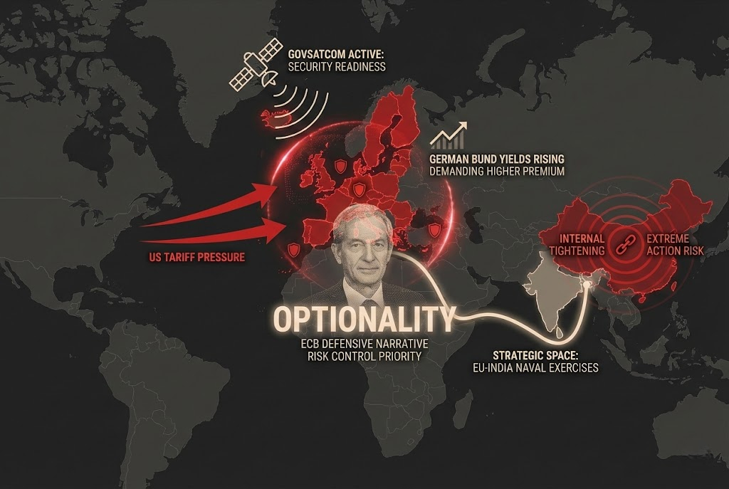 Giải mã "Mật chỉ Optionality" và Narrative phòng thủ của EU.