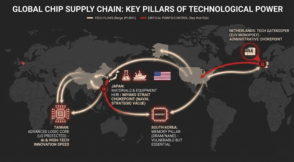 Địa chính trị 2026: Từ Venezuela đến Đài Loan: bàn cờ thật sự của quyền lực toàn cầu 3 Đài Loan nơi quyền lực công nghệ được quyết định