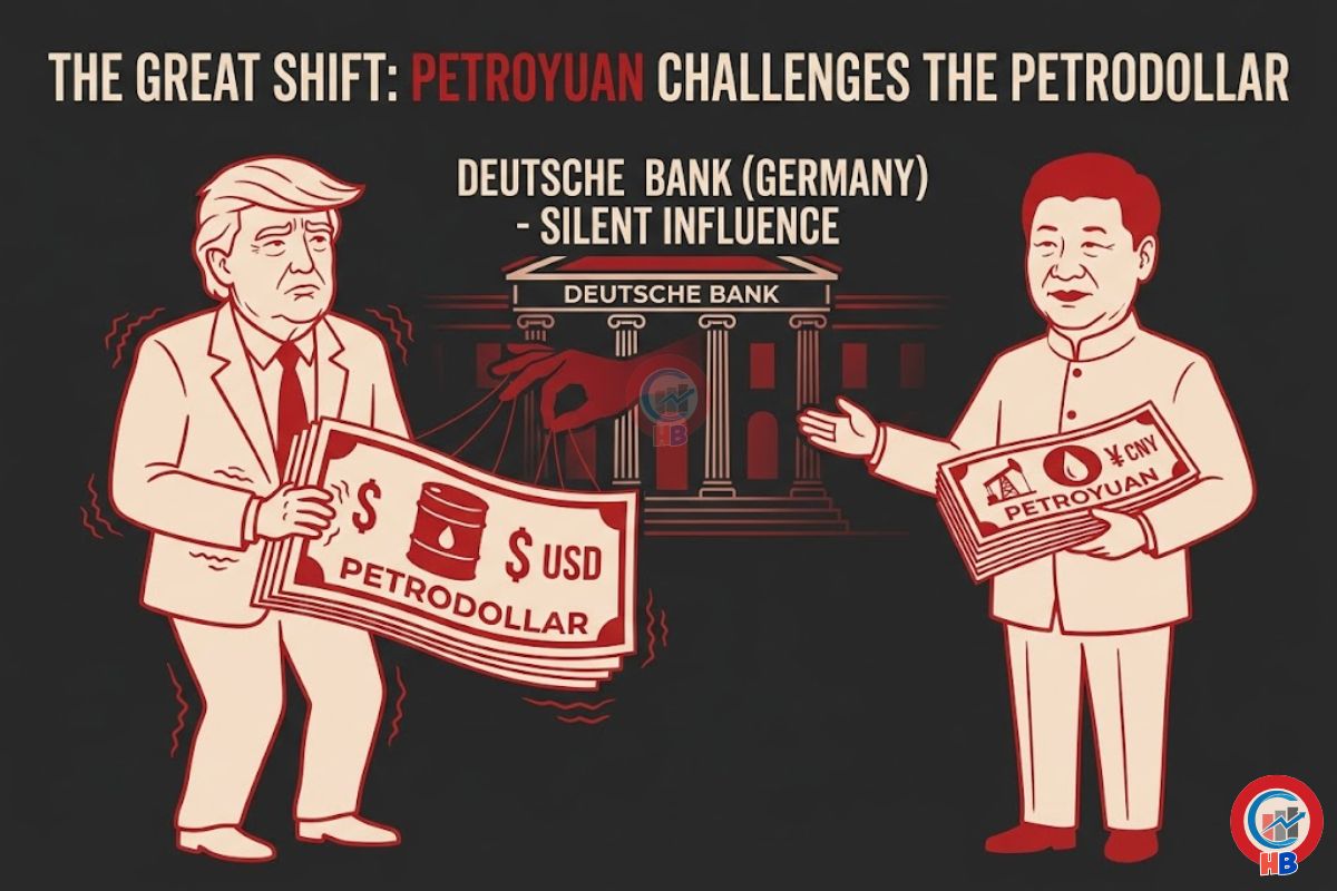 báo cáo Deutsche Bank và 3 vết nứt tử huyệt của hệ thống Petrodollar