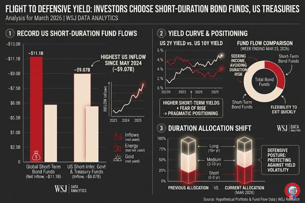Fund Flows: Short-Term Bond Funds vs Total Bond Funds