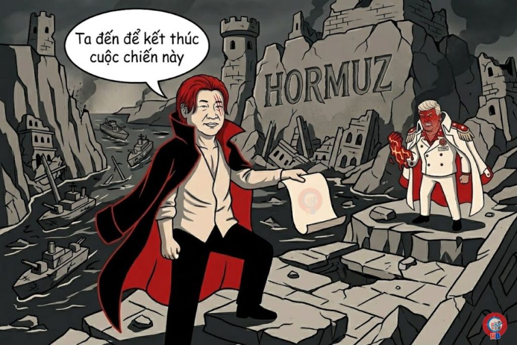 Trung Quốc xuất hiện để kết thúc chiến sự Mỹ Iran