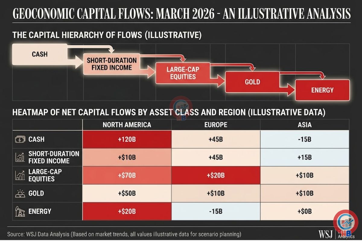 Heatmap dòng tiền theo nhóm tài sản