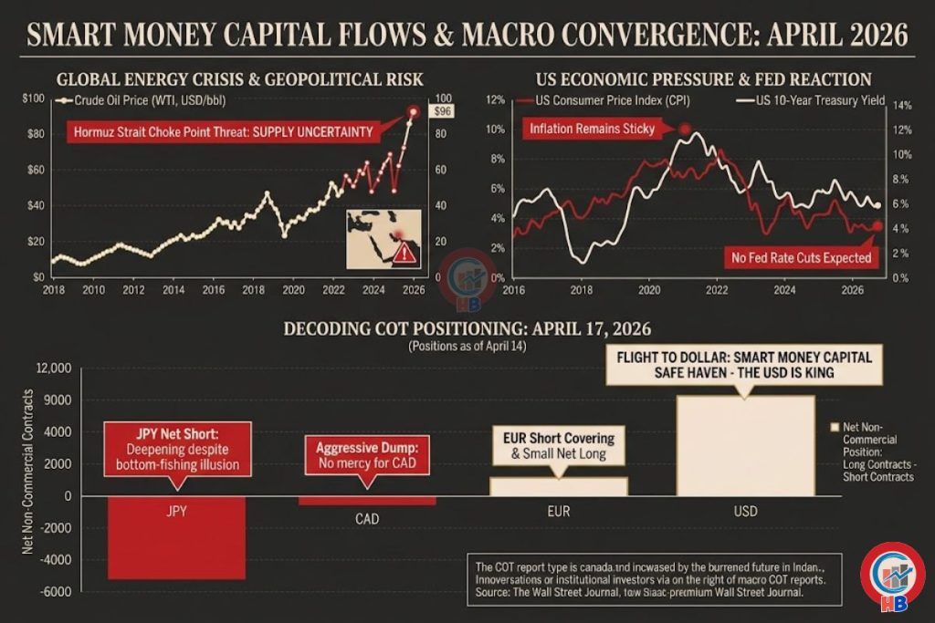 Phân tích báo cáo COT tuần 14/04/2026: Dòng tiền FX dịch chuyển thế nào?