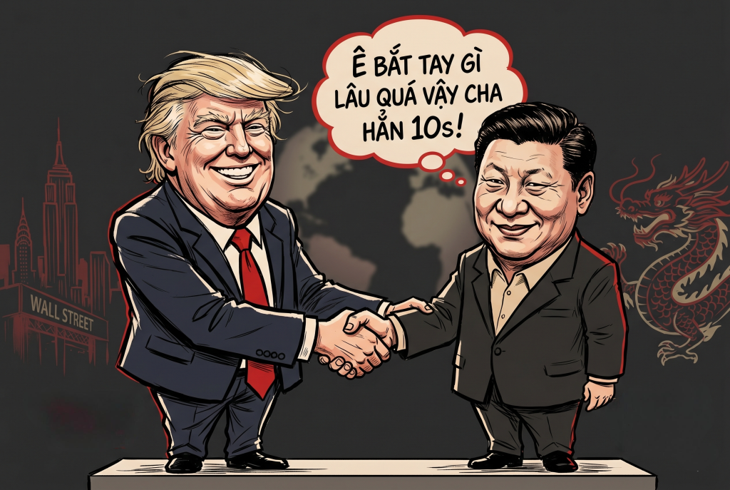 Cái bắt tay tỷ đô của Trump-Tập