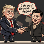 Cái bắt tay tỷ đô của Trump-Tập