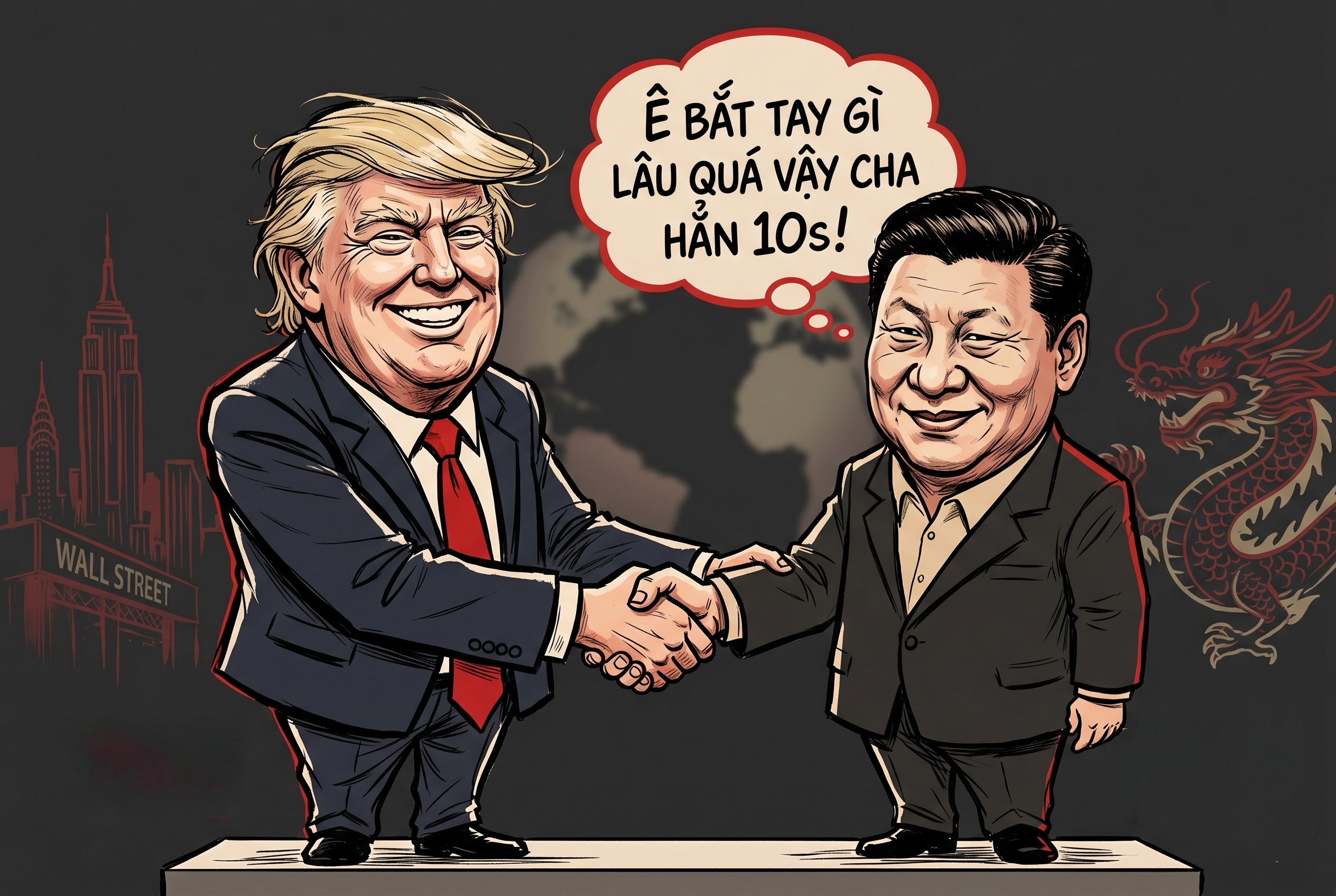 Cái bắt tay tỷ đô của Trump-Tập