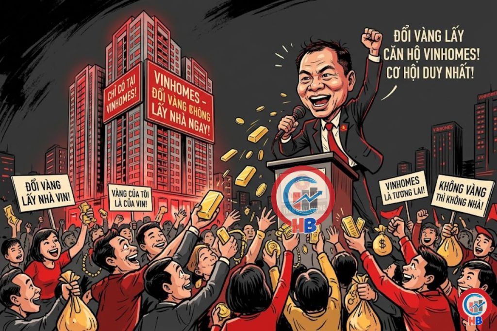 Giải Mã "Game" Đổi Vàng Lấy Nhà Của Vinhomes: Kiệt Tác Tài Chính Hay Cú Trượt Dài Trên Lằn Ranh Pháp Lý? 11 Vinhomes mua nhà bằng vàng